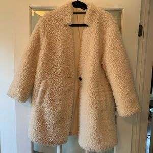Zara teddy coat